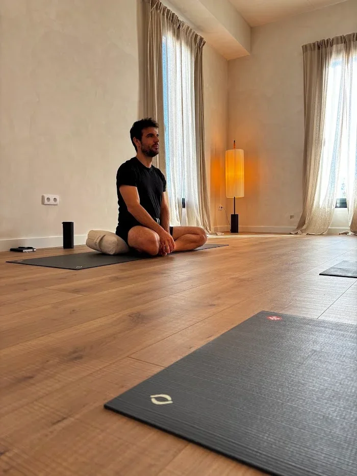 Individual meditation at YogaBond studio